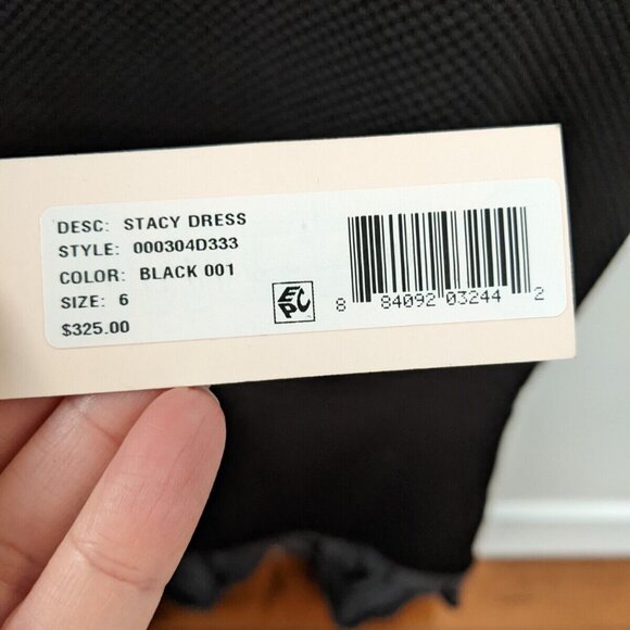 Rebecca Taylor women's black dress in size 6 - Picture 2 of 14